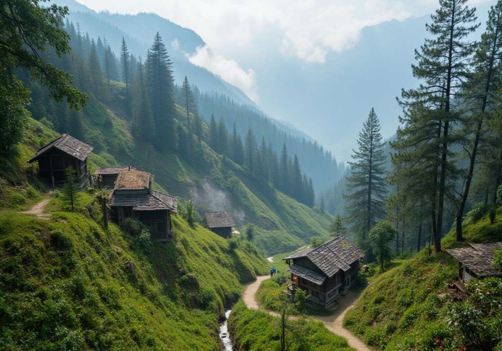 Hill Station Near Almora
